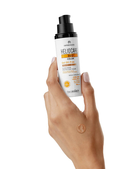 Heliocare® 360° Bronze Colour Oil-Free Gel - 50ml - ngskinclinic