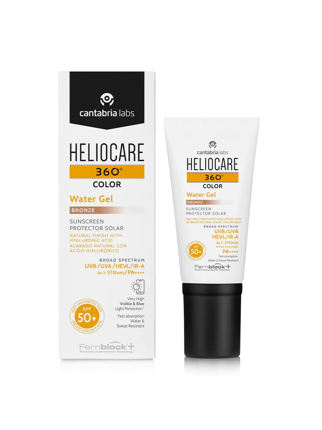 Heliocare® 360° Bronze Colour Water Gel SPF 50 - ngskinclinic